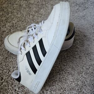 Adidas White and Black Sneakers
